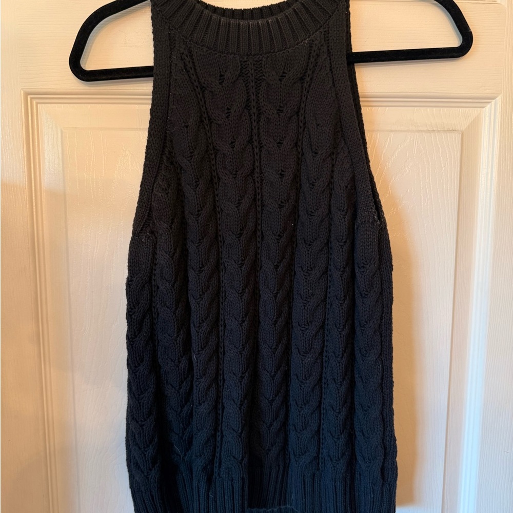a new day Black Cable Knit Sweater
